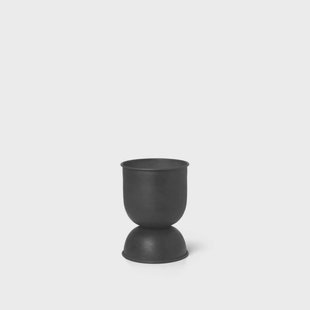 ferm LIVING - Hourglass Pot Extra Small Black