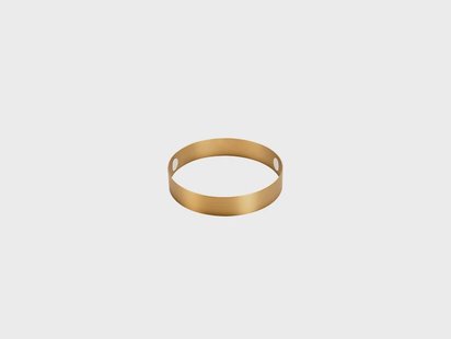SLV - Cyft Decorative Ring Brass