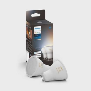 Philips Hue -  White Amb. 4,2W GU10 set van 2.