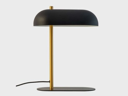 Dyberg Larsen - Arch Tafellamp Matt Black/Brass DybergLarsen
