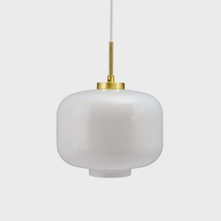 Dyberg Larsen - Arp Hanglamp Ø30 Opal/Brass DybergLarsen