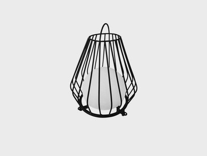 Dyberg Larsen - Evesham Outdoor Lantern Medium Black DybergLarsen