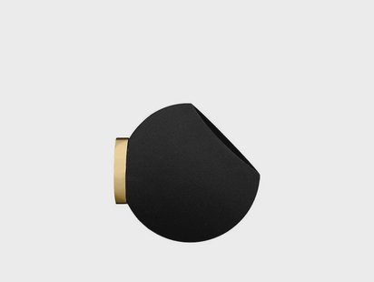 AYTM - Globe Wall Pot Ø21xH18,8 Black/Gold