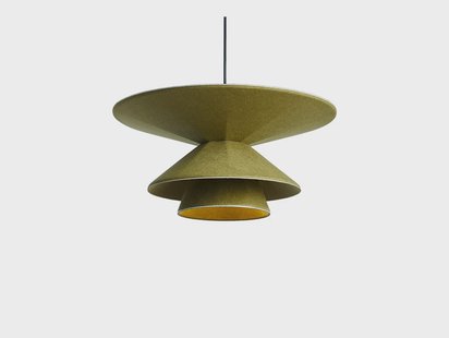 LOOM DESIGN - Morphic Hanglamp Green