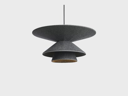 LOOM DESIGN - Morphic Hanglamp Mix Black