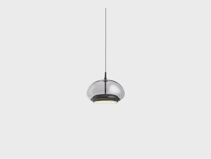 LOOM DESIGN - Avalon Hanglamp Smoked/Black Chrome