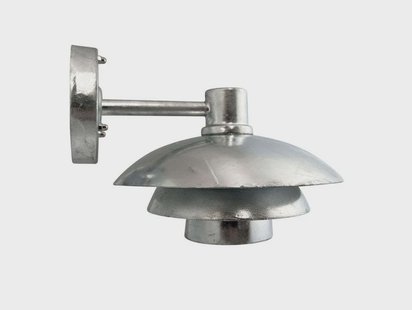 Dyberg Larsen - Morph Buiten Wandlamp Ø24 Galvanized DybergLarsen