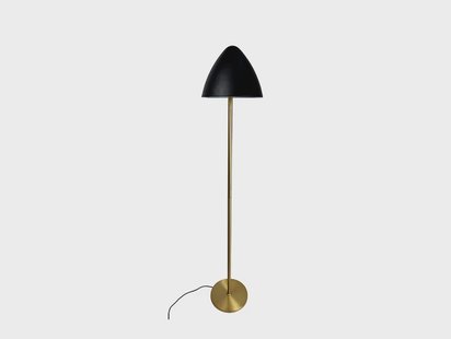 Dyberg Larsen - Oulu Vloerlamp Black/Brass DybergLarsen