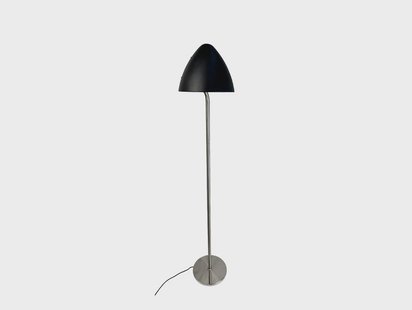 Dyberg Larsen - Oulu Vloerlamp Black/Brushed Steel DybergLarsen