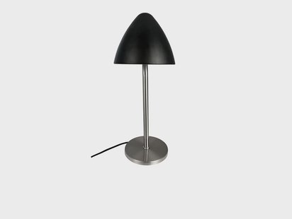 Dyberg Larsen - Oulu Tafellamp Black/Brushed Steel DybergLarsen