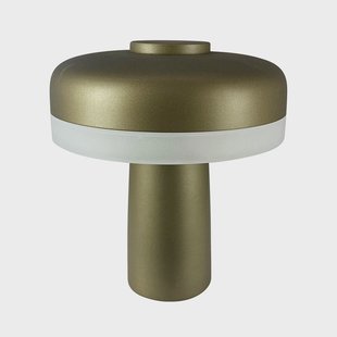 Dyberg Larsen - Porter LED tafellamp op batterijen, groen, hoogte 16 cm