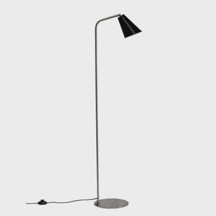 Dyberg Larsen - Oswald Vloerlamp Black/Steel DybergLarsen