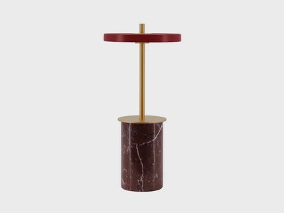 UMAGE - Asteria Move Portable Taffellamp Mini Red Marble