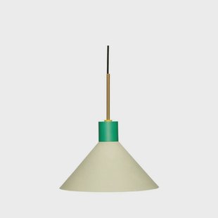 Hübsch - Crayon Hanglamp Ø35 Brown/Green/Orange