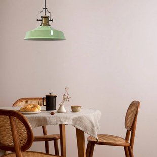 ROYALTECH Hanglamp Augusta, mintgroen, Ø 40 cm, metaal, E27, vintage