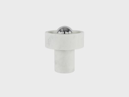 Tom Dixon - Stone Portable tafellamp Silver