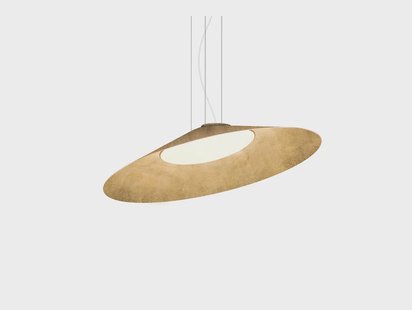 Kate Hanglamp 3000K Golden Leaf kdln - Eetkamer - Designer - Aluminium - 1 lamp