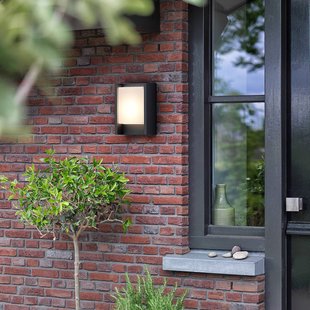 Philips LED buiten wandlamp Arbour 1-lamp 2-pack, 2.700 K