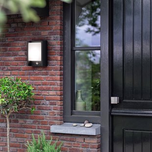 Philips LED wandlamp Arbour UE, 2 stuks, sensor, 2.700 K