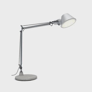 Tolomeo Tafellamp LED Aluminium met Aluminium Voet Artemide - Werkkamer / Kantoor - Designer - Metaal - 1 lamp