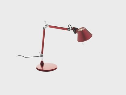 Artemide - Tolomeo Micro Tafellamp Rood