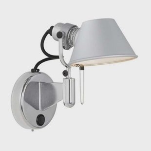 Artemide - Tolomeo Micro Faretto LED wandlamp, 3.000K, grijs