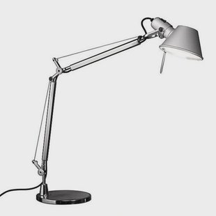 Tolomeo Mini Tafellamp Aluminium LED Artemide - Woonkamer - Designer - Metaal - 1 lamp