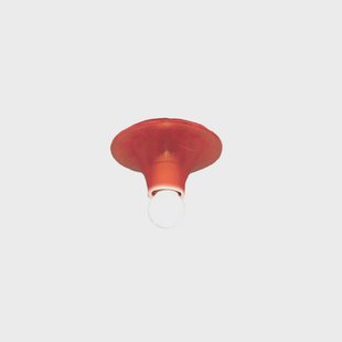 Artemide - Teti Plafondlamp/Wandlamp Transparent Oranje