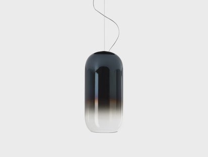 Artemide - Gople Hanglamp Blue Sapphire/Black