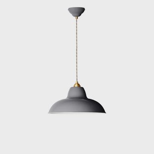 Anglepoise - Originele 1227 Brass Midi Wide hanglamp, grijs