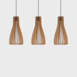 Envostar - Furn 3 Hanglamp Black/Wood