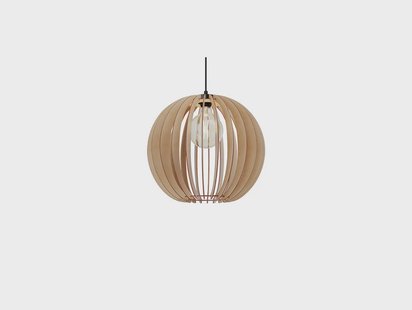 Envostar - Clay Ø40 hanglamp zwart/hout