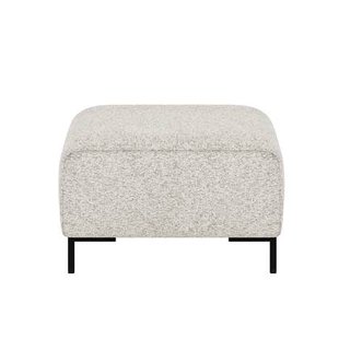 by fonQ Loft Hocker - Chenille Melange - Ecru