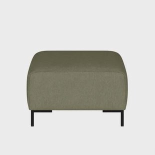 by fonQ Loft Hocker - Chenille - Groen
