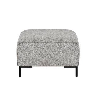 by fonQ Loft Hocker - Chenille Melange - Grijs