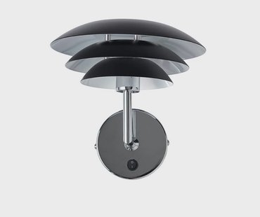 Dyberg Larsen - DL20 Wandlamp Zwart DybergLarsen