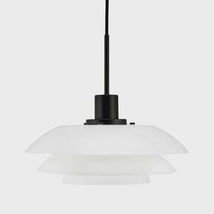 Dyberg Larsen - DL31 Hanglamp Opal/Black DybergLarsen