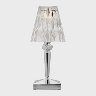 Kartell Battery Oplaadbare Tafellamp - Chrome