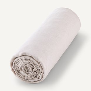 Hoeslaken in gewassen linnen, Elina