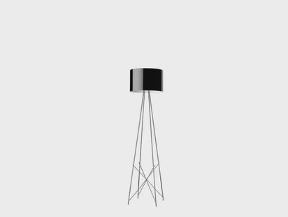 FLOS - Ray F2 Staande Lamp Zwart