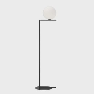 FLOS - IC F2 vloerlamp matzwart