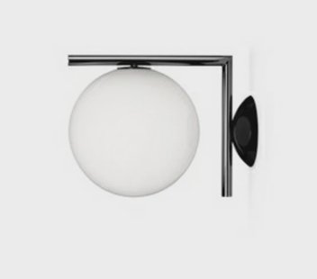 FLOS - Ic C/W2 Wandlamp/Plafondlamp Chroom