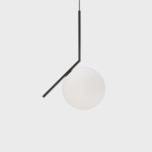 FLOS - IC S2 Hanglamp Matte Zwart