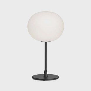 FLOS - Glo-Ball T1 Tafellamp Matt Black/Opal