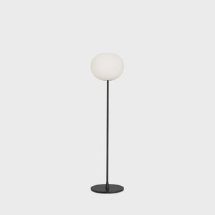 FLOS - Glo-Ball F1 Vloerlamp Matt Black/Opal