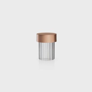 FLOS - Last Order Fluted Portable Tafellamp Satin Copper