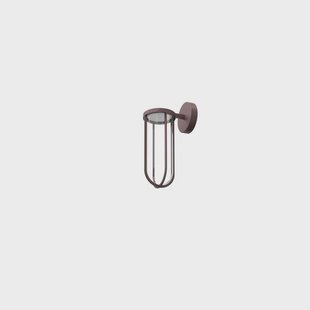 Flos Architectural - In Vitro Buiten Wandlamp Deep Brown Flos