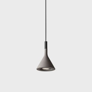 Aplomb Hanglamp Mini Grey Aplomb Mini Foscarini - Keuken - Designer - Beton - 1 lamp