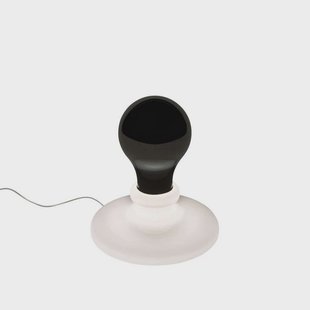 Light Bulb Tafellamp Zwart Black Light Foscarini - Woonkamer - Designer - Glas