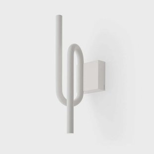 Tobia wandlamp White Foscarini - Woonkamer - Designer - Metaal - Meerdere lampen
